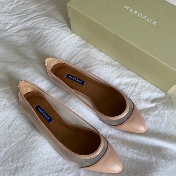 NWT Margaux Flats - The Pointe Flat in Rose Mesh - Picture 5 of 6